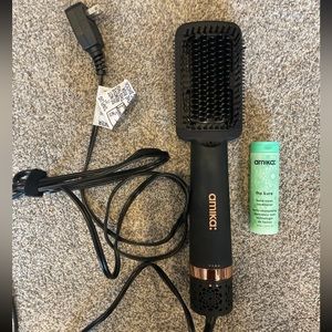 Amika Double Agent 2-in-1 Air Blow Dryer & Straightening Brush